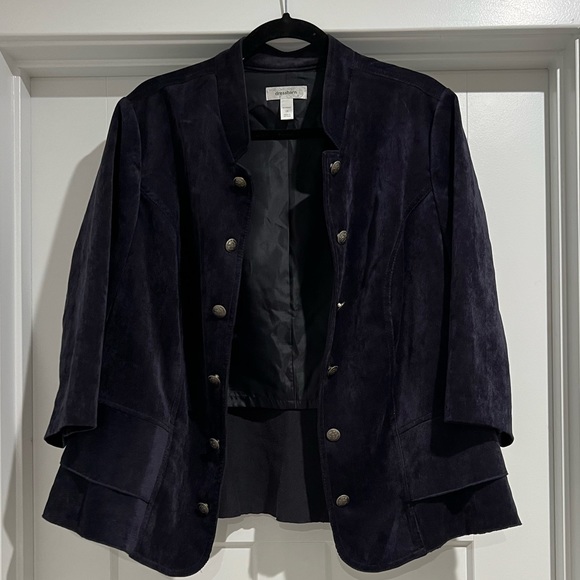 Dress Barn Jackets & Coats Dress Barn Brushed Corduroy Jacket